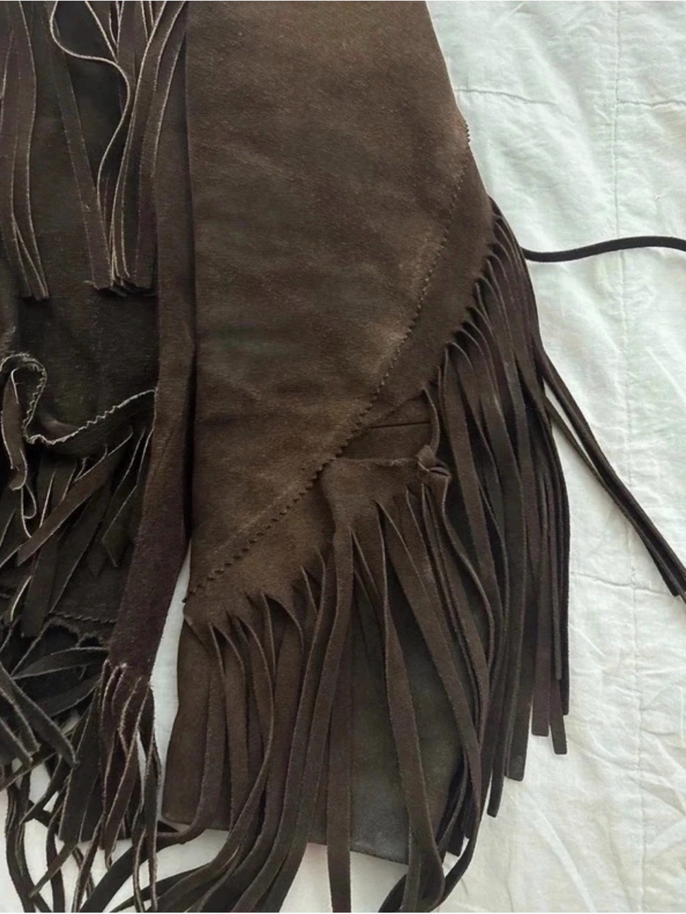 Unk Dark Brown Suede Fringe Jacket - Women's Western-Inspired - Picture 2 of 10
